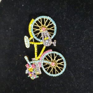 New Bike Brooch Colorful